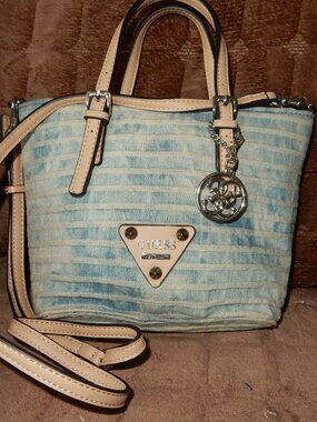 Guess denim bag